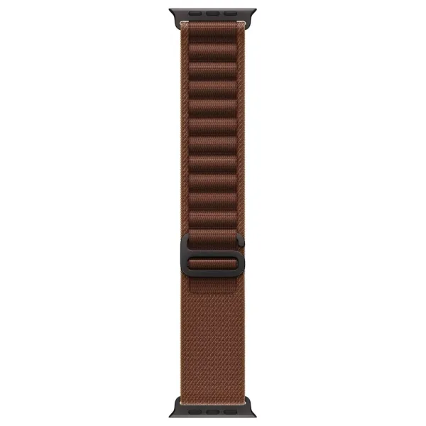 Apple Watch Series Ultra 4 49mm Black Titanium Case with Burgundy Alpine Loop S